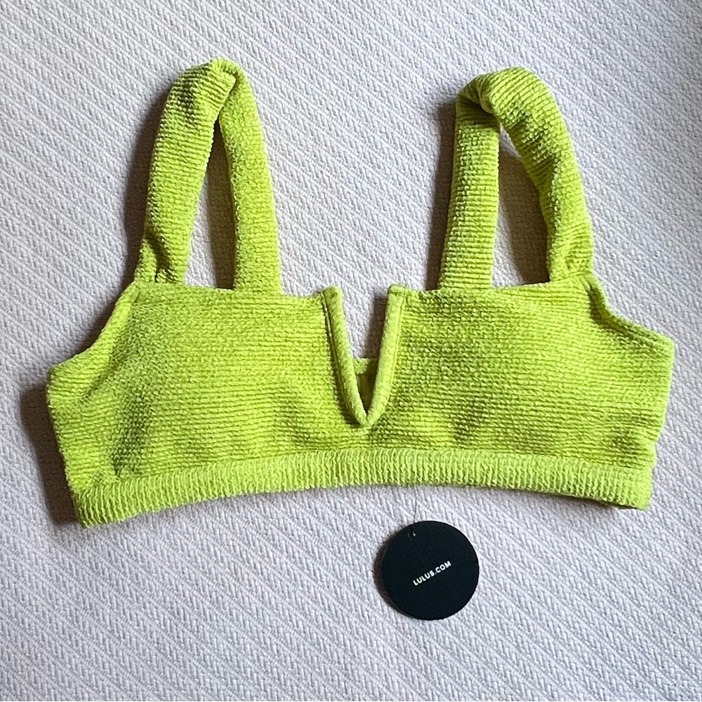 NWT Lulus bikini top